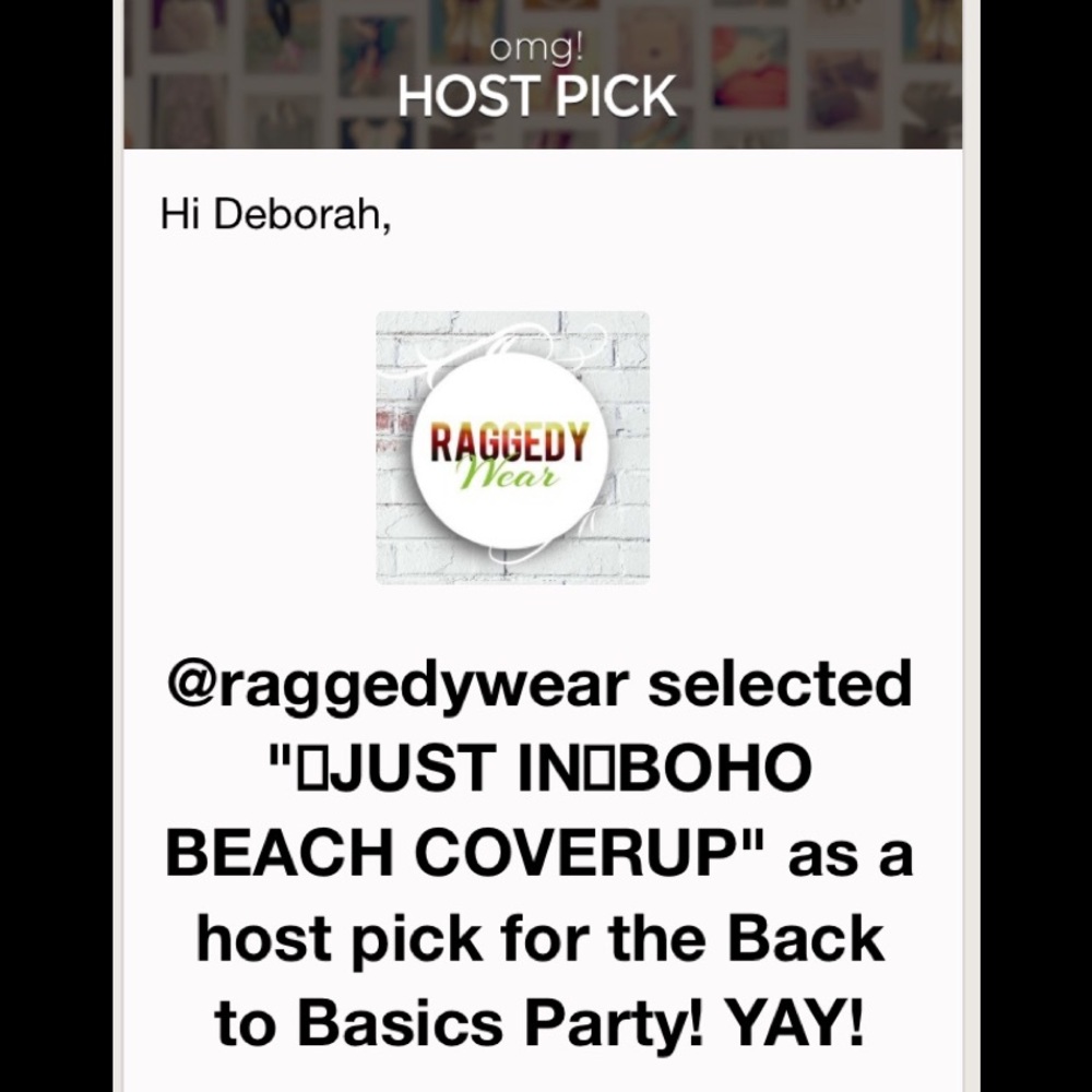 🎉HP🎉4/11/19🎉BOHO BEACH COVERUP - Picture 3 of 3
